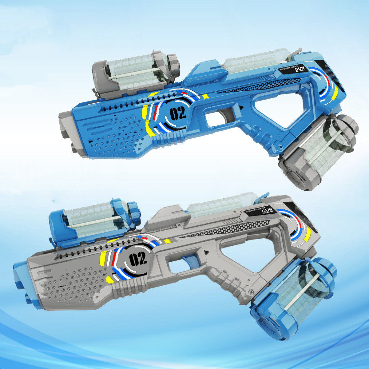 Electric Water Gun Outdoor Luminescent Sound Effect Toys.